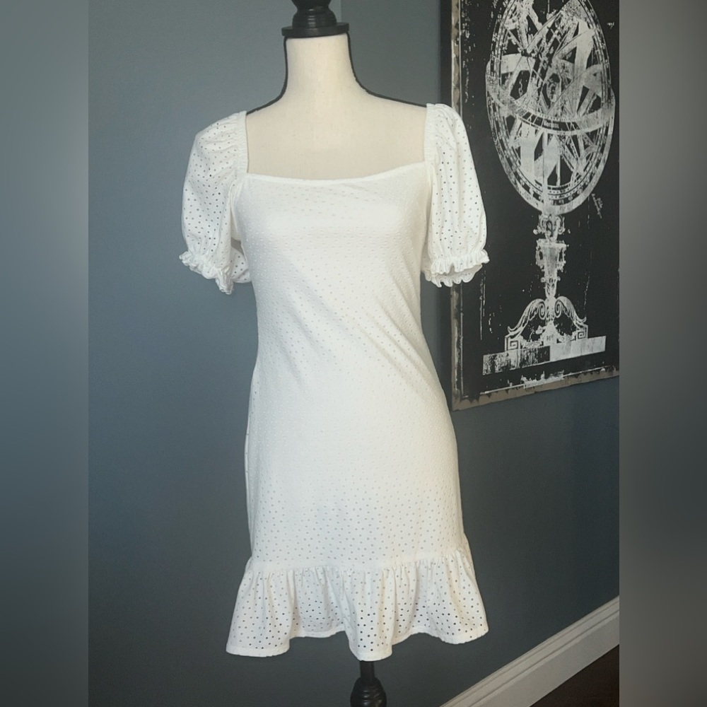 Endless mini white dress